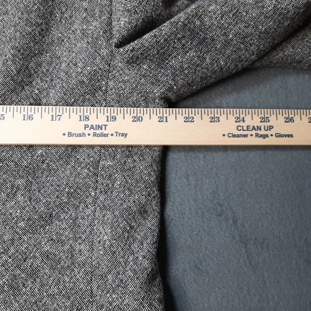 Paul Fredrick Sport Coat Mens 40R Gray Italy Salt and Pepper Blazer Suit Jacket
